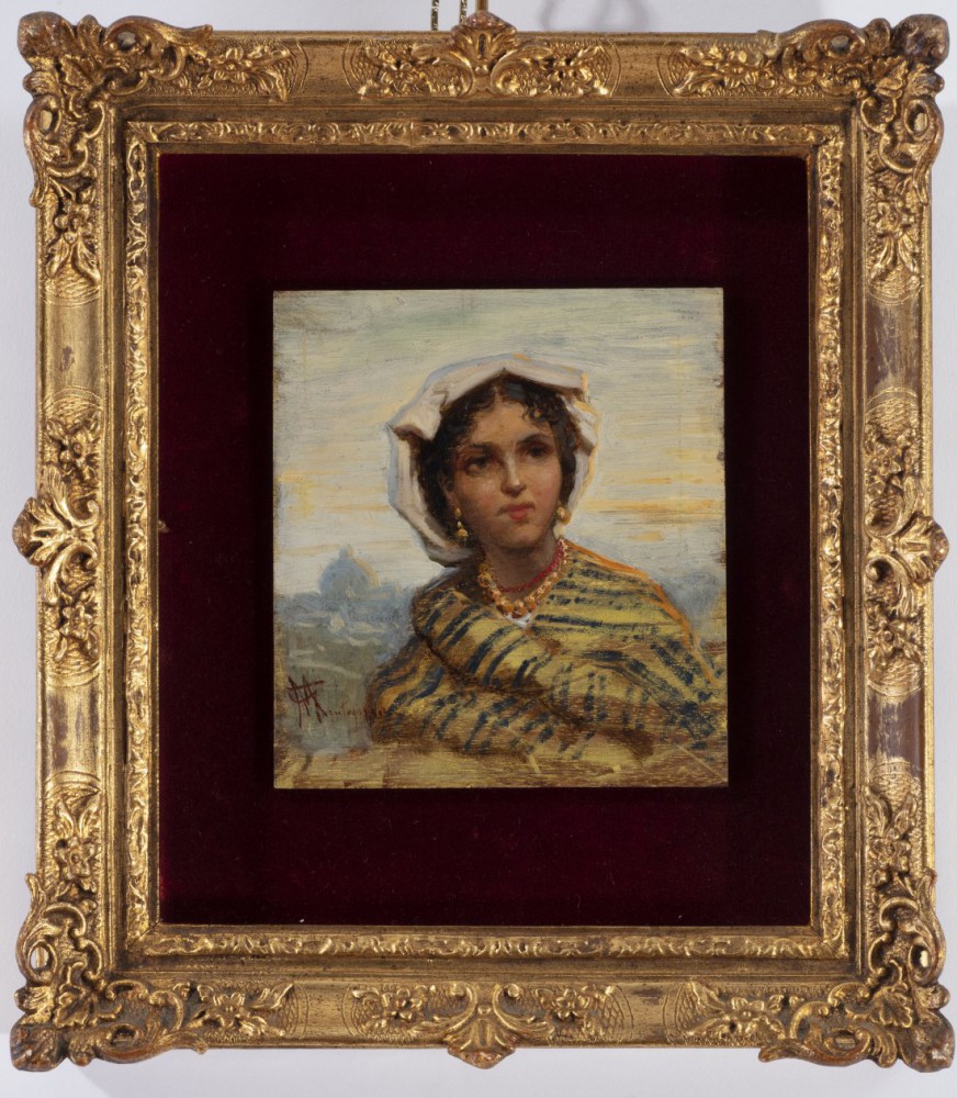 giacomo mantegazza: Fanciulla Romana